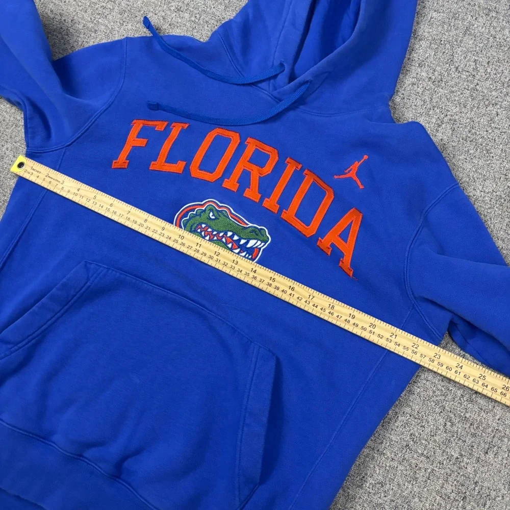 Florida Gators Jordan Embroidered Hoodie Mens Small Blue NCAA Football Nike